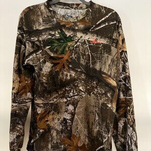 Habit Camouflage Long Sleeve thin sweatshirt, Size Medium